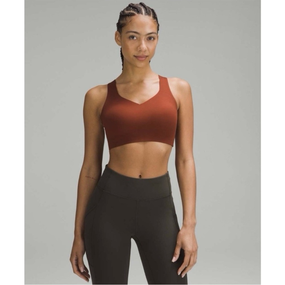 Lululemon Enlite Bra Weave 32D Date Brown